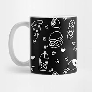 Food pattern Mug